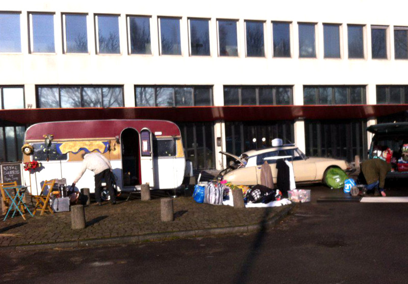 Magistrale Kofferbakmarkt – Royal Churros opbouw