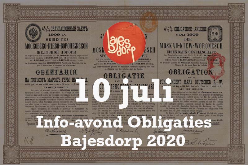 Aankondiging obligatieavond